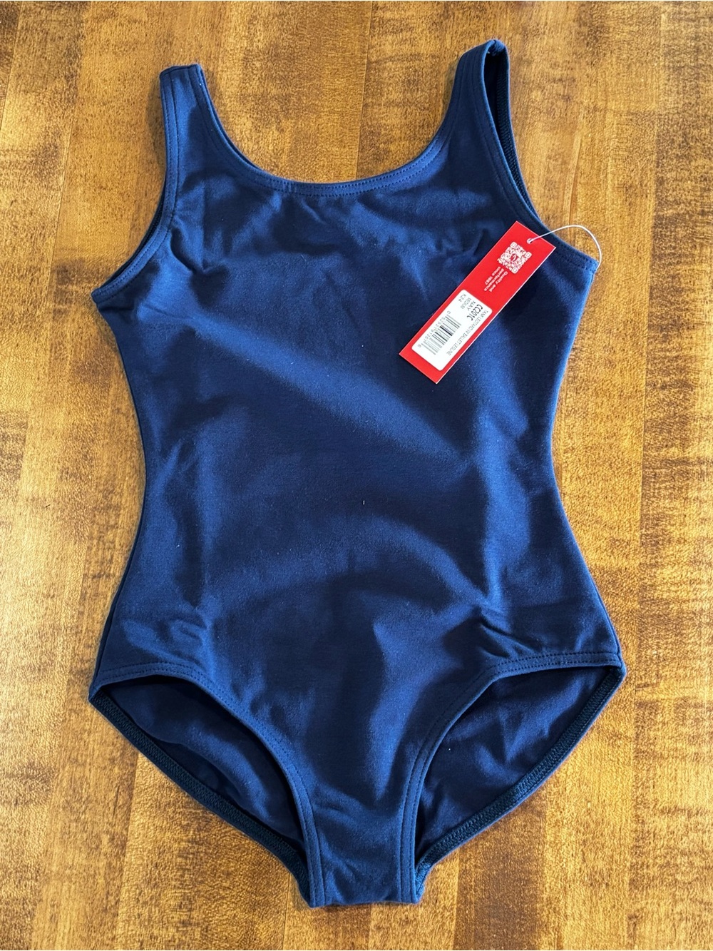 Capezio Navy leotard girls medium